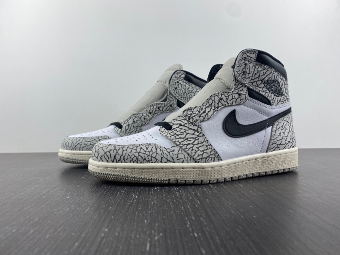 nike air jordan 1 high og “elephant”