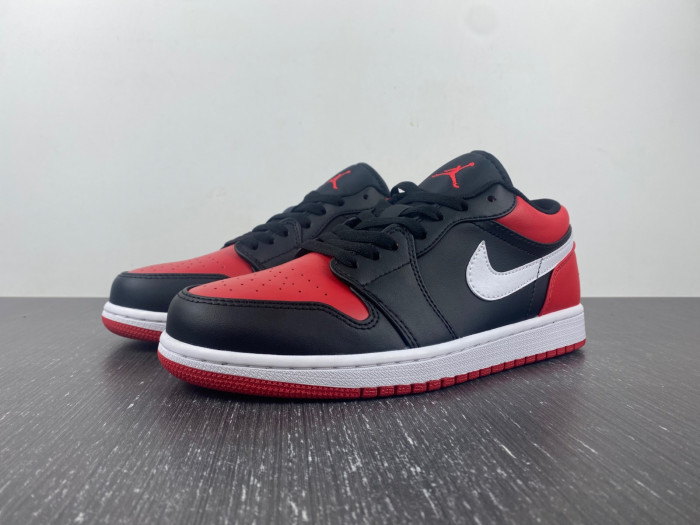air jordan 1 low “alternate bred toe” 553558-066