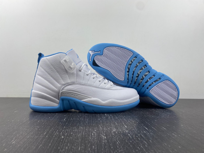 air jordan 12 retro white university blue 308243-142