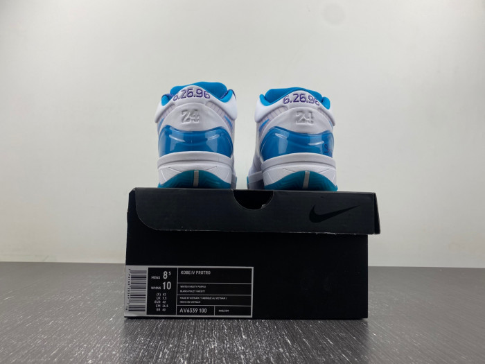 nike kobe 4 protro draft day hornets av6339-100