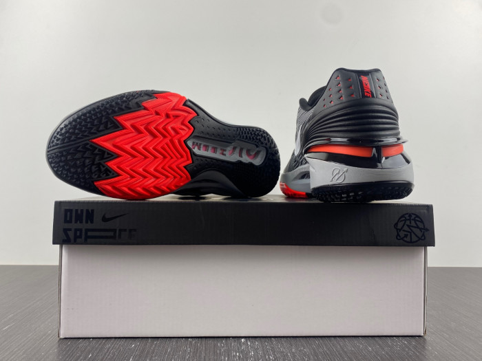 nike zoom gt cut 2 black bright crimson dj6013-001