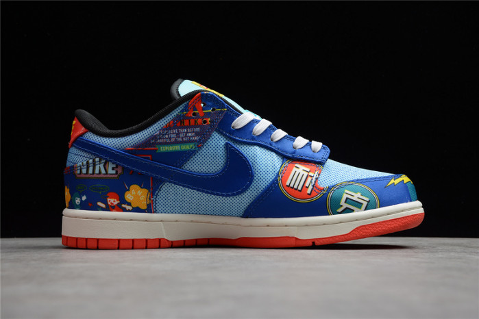 nike sb dunk low retro “firecracker” dd8477-446