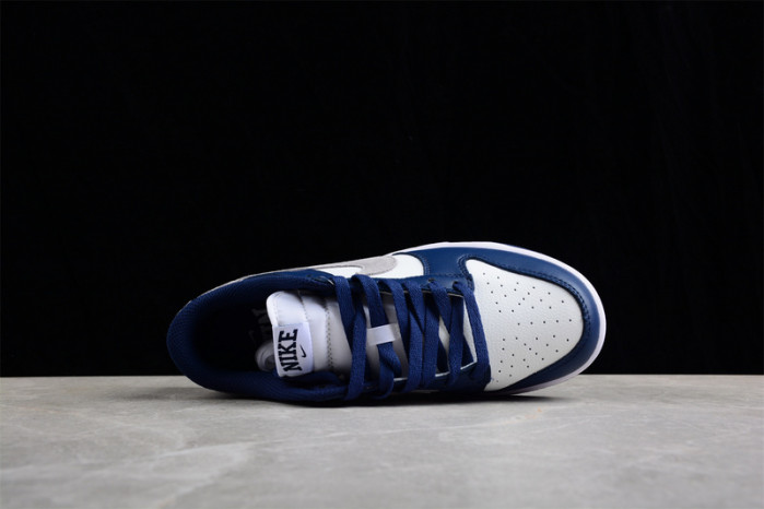 nike dunk low summit white midnight navy fd9749-400