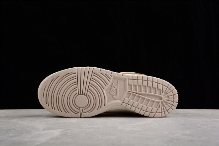 nike dunk low phantom metallic gold dx5930-001