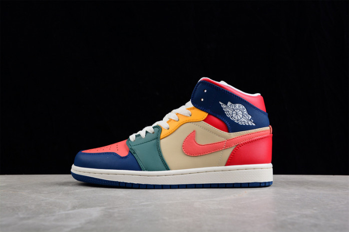 air jordan 1 mid se multi color dn3738-400