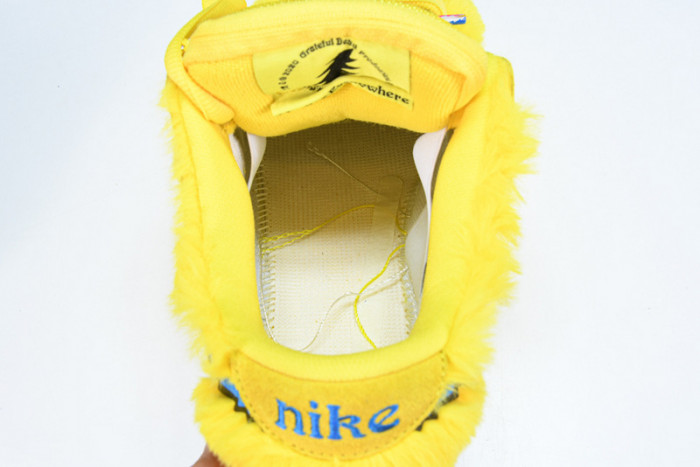 grateful dead x nike sb dunk low“ yellow bear” cj5378-700