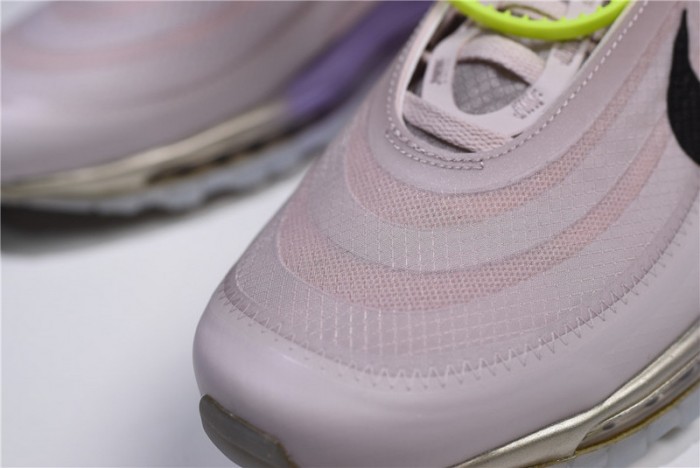 ow nike air max 97 rose aj4585-600