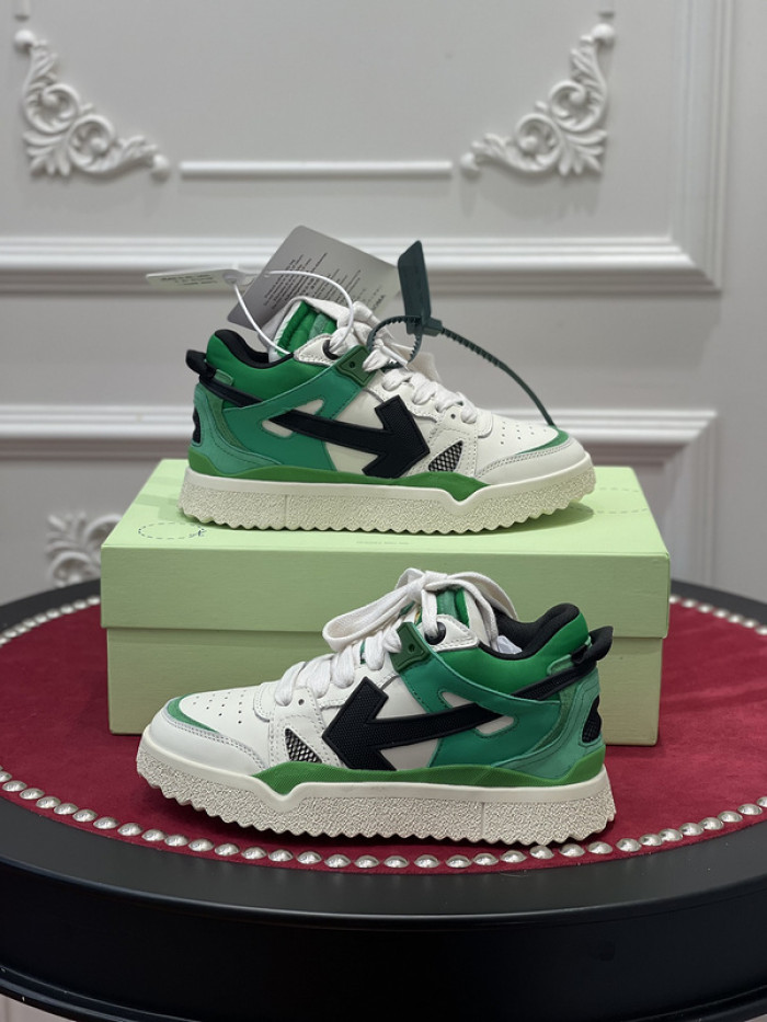 off-w out of office lace-up sneakers