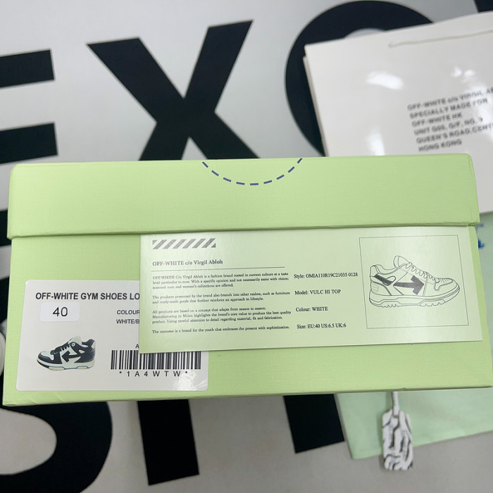 off-w out of office lace-up sneakers