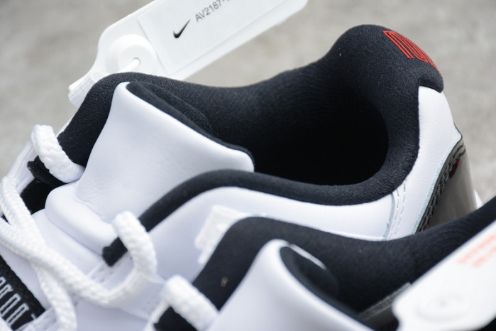 air jordan 11 low white bred av2187-160