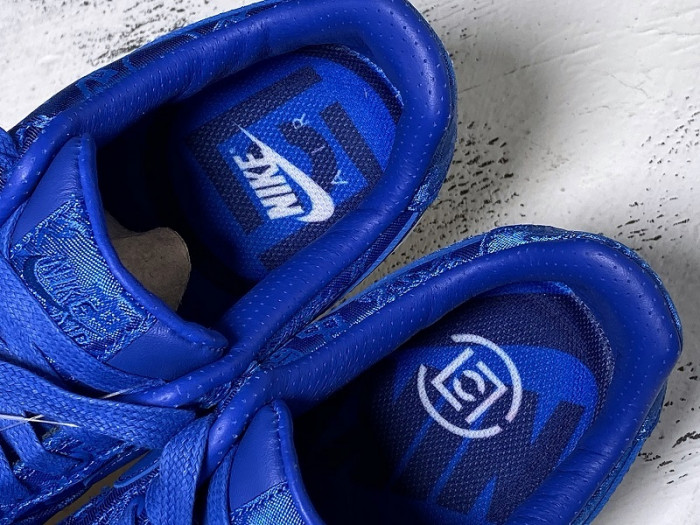 clot nike air force 1 blue silk cj5290-400