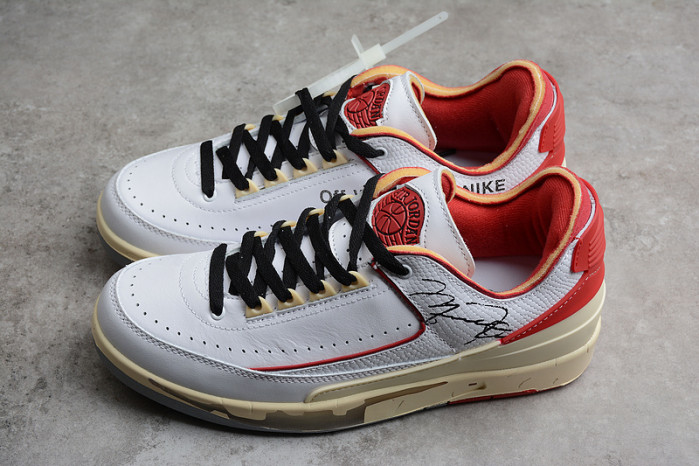 air jordan 2 low sp white red dj4375-106