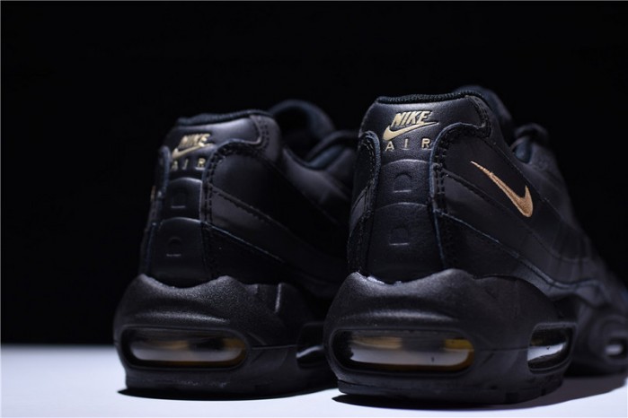nike air max 95 premium se black/gold 924478-003