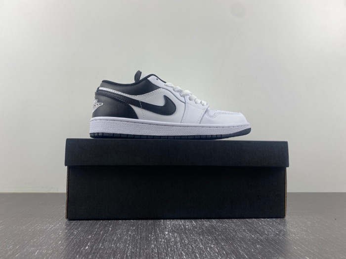 air jordan 1 low “white/black” 553558-132
