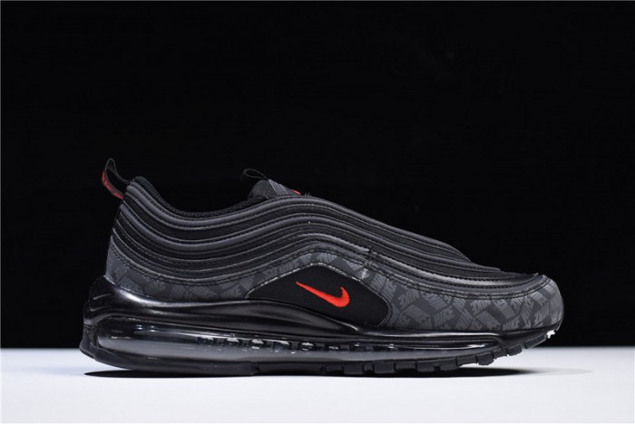 nike air max 97 reflective logos black ar4259-001