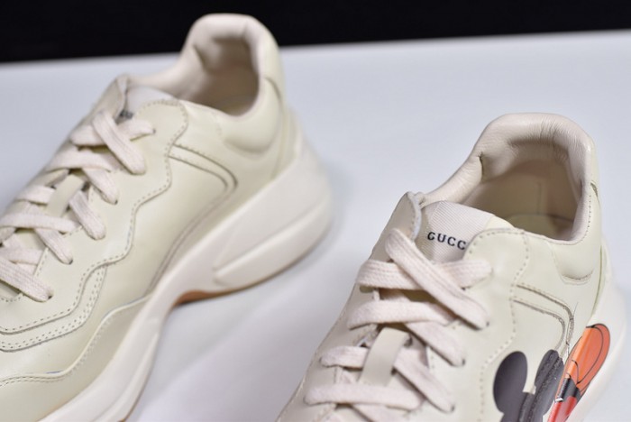 g*u*i disney x rhyton vintage trainer sneaker 498916 a9l00 9522