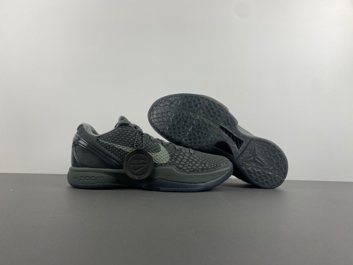 nike kobe 6 black mamba collection fade to black 869457-007