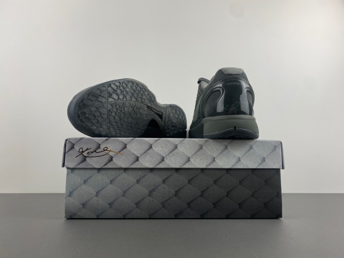 nike kobe 6 black mamba collection fade to black 869457-007