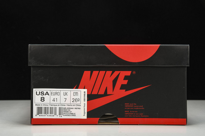 AIR JORDAN 1 RETRO HIGH OG "STORM BLUE" 555088-127