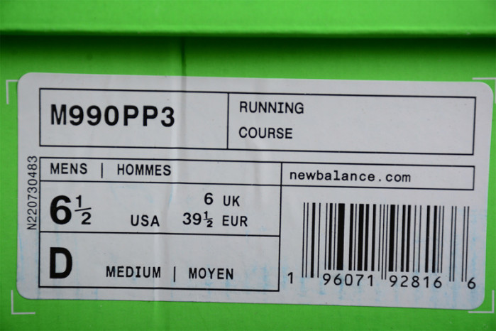 New Balance NB990 M990PP3