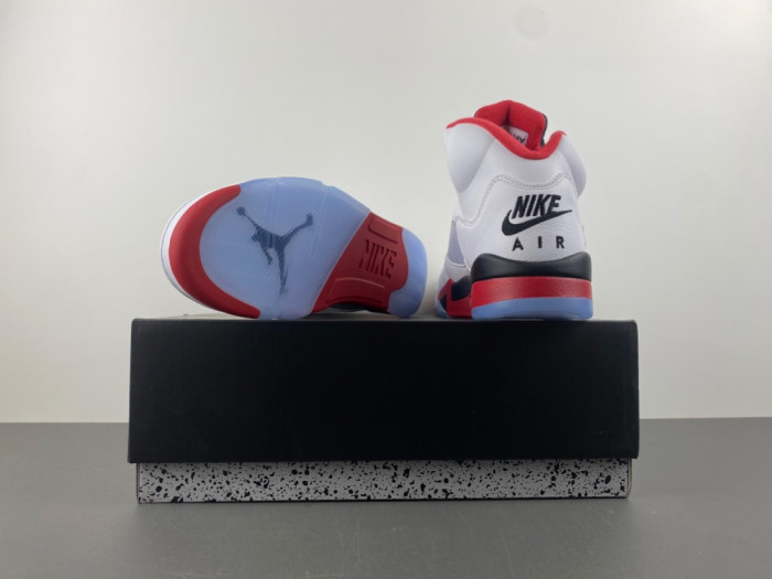 Air Jordan 5 Retro Fire Red Black Tongue (2025) HQ7978-101