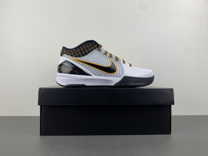 Nike Kobe 4 Protro White Black Del Sol AV6339-101